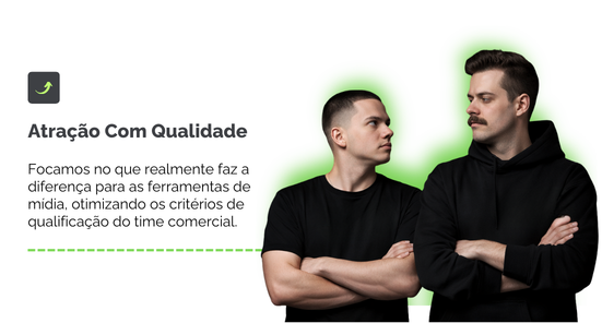 Focamos no que realmente faz a diferença para as ferramentas de mídia, otimizando os critérios de qualificação do time comercial. (1)